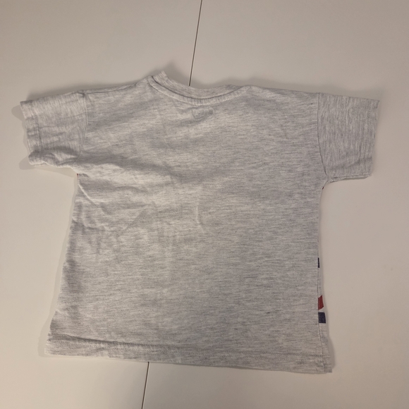 Bluey - Bluey and Bingo Short Sleeve Tee And Shorts - Red & Blue Stripes - 3T - Picture 3 of 7